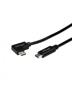 StarTech.com Câble USB-C coudé à angle droit de 1 m - M/M...