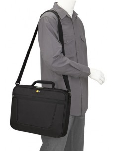 Case Logic VNCI-215 Black 39,6 cm (15.6") Sac Messenger Noir 2