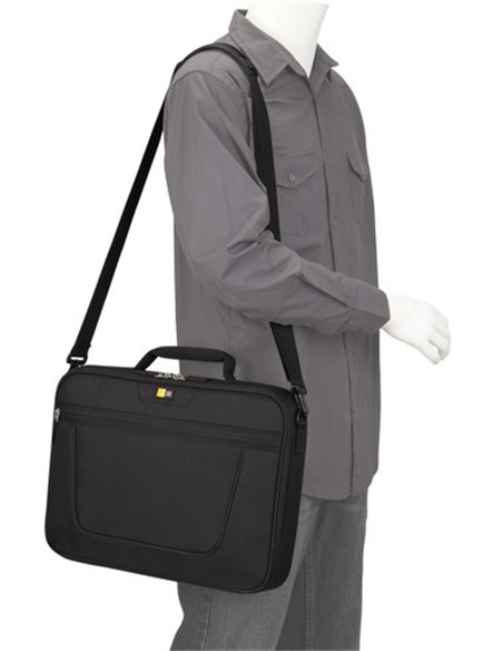 Case Logic VNCI-215 Black 39,6 cm (15.6") Sac Messenger Noir