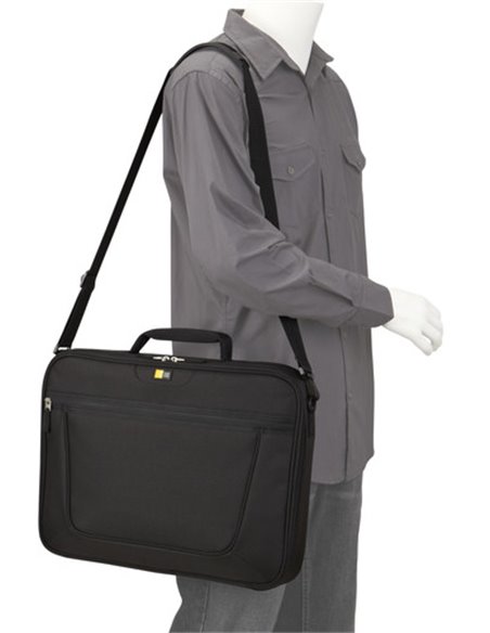Case Logic VNCI-217 Black 43,9 cm (17.3") Sac Messenger Noir