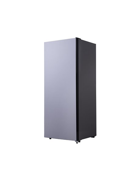REFRIGERATEUR 1 PORTE 229L TOUT UTILE FINITION GLASS DOOR GRIS A+/F
