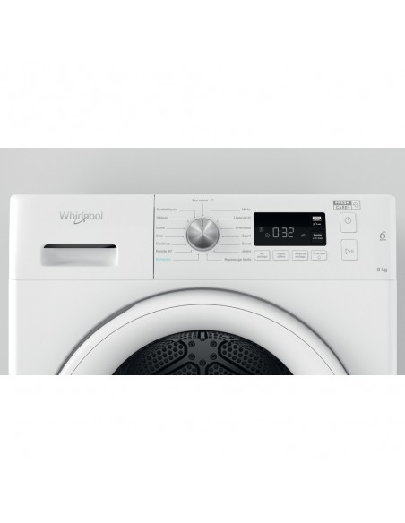 Whirlpool FFT CM11 8XB FR sèche-linge Autoportante Charge avant 8 kg B Blanc