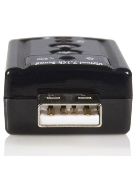 StarTech.com Adaptateur Carte Son USB vers Audio Stéréo avec Contrôle de Volume Externe