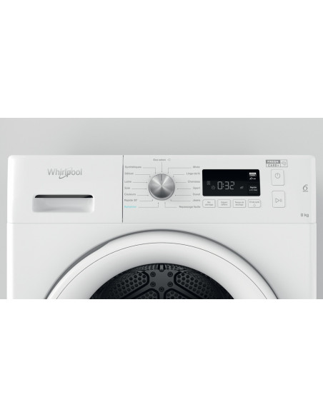 Whirlpool FFT CM11 8XB FR sèche-linge Pose libre Charge avant 8 kg B Blanc