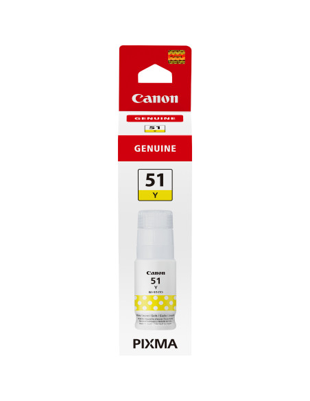 Canon GI-51Y, haut rendement, bouteille d'encre, jaune