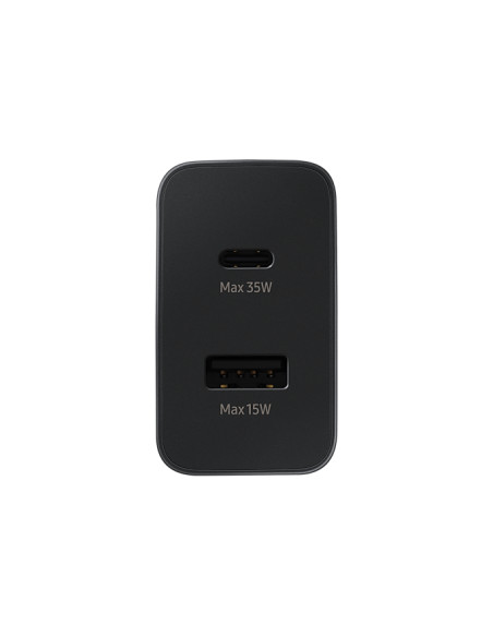 Samsung EP-TA220NBEGEU chargeur d'appareils mobiles Écouteurs, Casque, Ordinateur portable, Smartphone, Smartwatch, Tablette Noi