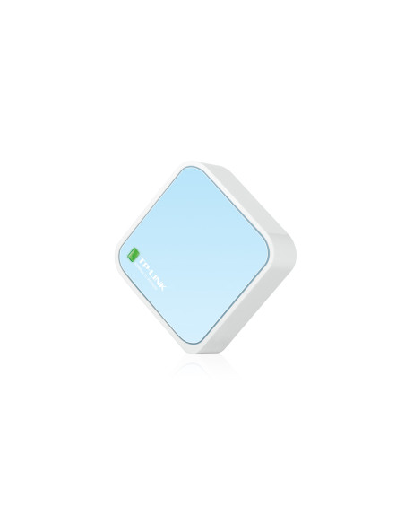 TP-Link TL-WR802N routeur sans fil Fast Ethernet Monobande (2,4 GHz) Bleu, Blanc