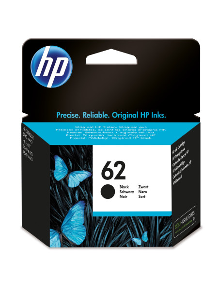 HP 62 cartouche d'encre noire authentique