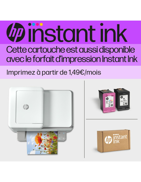 HP 62 cartouche d'encre trois couleurs authentique