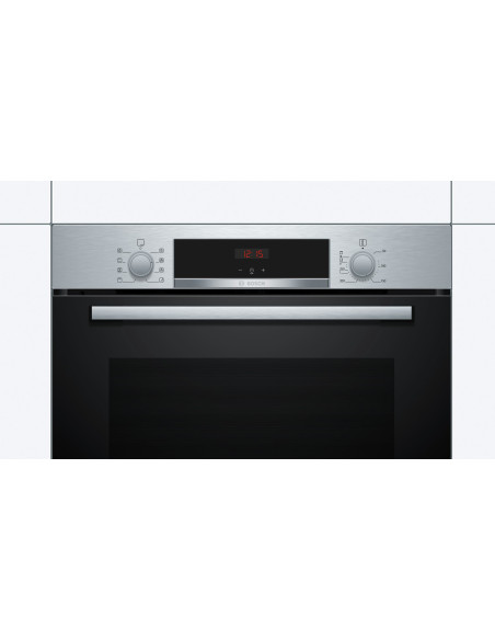 Bosch Serie 4 HBA553BR0 four 71 L A Noir, Acier inoxydable