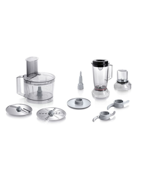 Bosch MCM3501M robot de cuisine 800 W 2,3 L Noir, Acier inoxydable