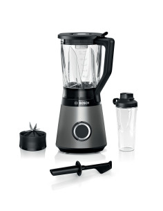 Bosch MMB6174S mixeur Robot mixer 1200 W Noir, Métallique, Transparent