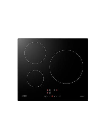 Samsung NZ63M3NM1BB/UR plaque Noir Intégré Plaque avec zone à induction 3 zone(s)