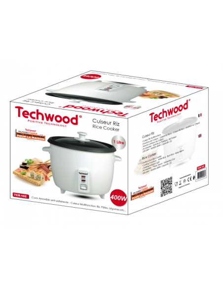 CUISEUR A RIZ 1L 400W BLANC