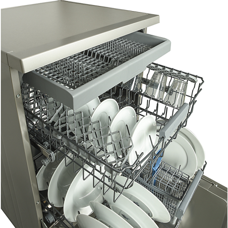 LAVE VAISSELLE 15 C INOX 3 TIROIRS 6 PRG AQUAZONE FONCTION DEMI CHARGE CLASSE E