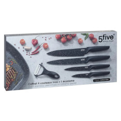 COUTEAUX INOX X5 COFFRET 2